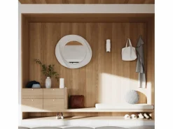 Sollux Lighting Lámpara de pared Torow minimalista de acero - 1 fuentes luminosas 4000K - L.10 x A.21 cm - Blanco Hot