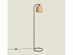 Ledkia Lámpara De Pie|Lámpara de Pié Bambú Adola Natural