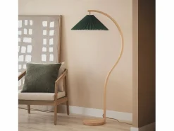 Ledkia Lámpara De Pie|Lámpara de Pie Madera Luanda