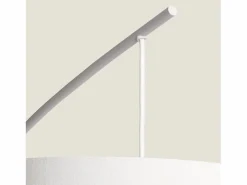 Ledkia Lámpara De Pie|Lámpara de Pie Metal Meetkunde Blanco