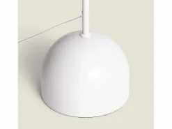 Ledkia Lámpara De Pie|Lámpara de Pie Metal Meetkunde Blanco
