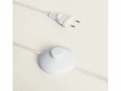 Ledkia Lámpara De Pie|Lámpara de Pie Metal Meetkunde Blanco