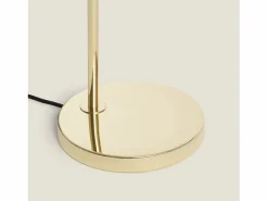 Ledkia Lámpara De Pie|Lámpara de Pie Metal y Cristal Baudelaire Rosa