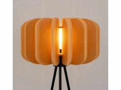 Lámpara de pie Mula moderno de fieltro/acero - 1 fuentes luminosas - L.45 x A.134 cm - /negro^Sollux Lighting Clearance