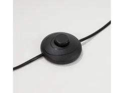 Lámpara de pie Mula moderno de fieltro/acero - 1 fuentes luminosas - L.45 x A.134 cm - /negro^Sollux Lighting Clearance