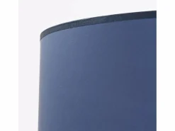 Sollux Lighting Lámpara De Pie|Lámpara de pie Nevia minimalista de tela/PVC/acero - 1 fuentes luminosas - L.40 x A.135 cm - marino/negro