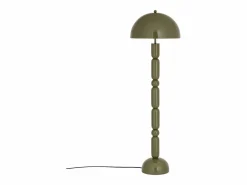 OZAIA Lámpara de pie tipo seta de metal, D. 45 x A. 147 cm, brillante, ELDON Caqui Clearance
