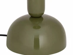 OZAIA Lámpara de pie tipo seta de metal, D. 45 x A. 147 cm, brillante, ELDON Caqui Clearance