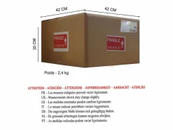 TOSEL Lámpara De Pie|Lámpara de Pie ,madera, ,A142xD 30x P 30cm