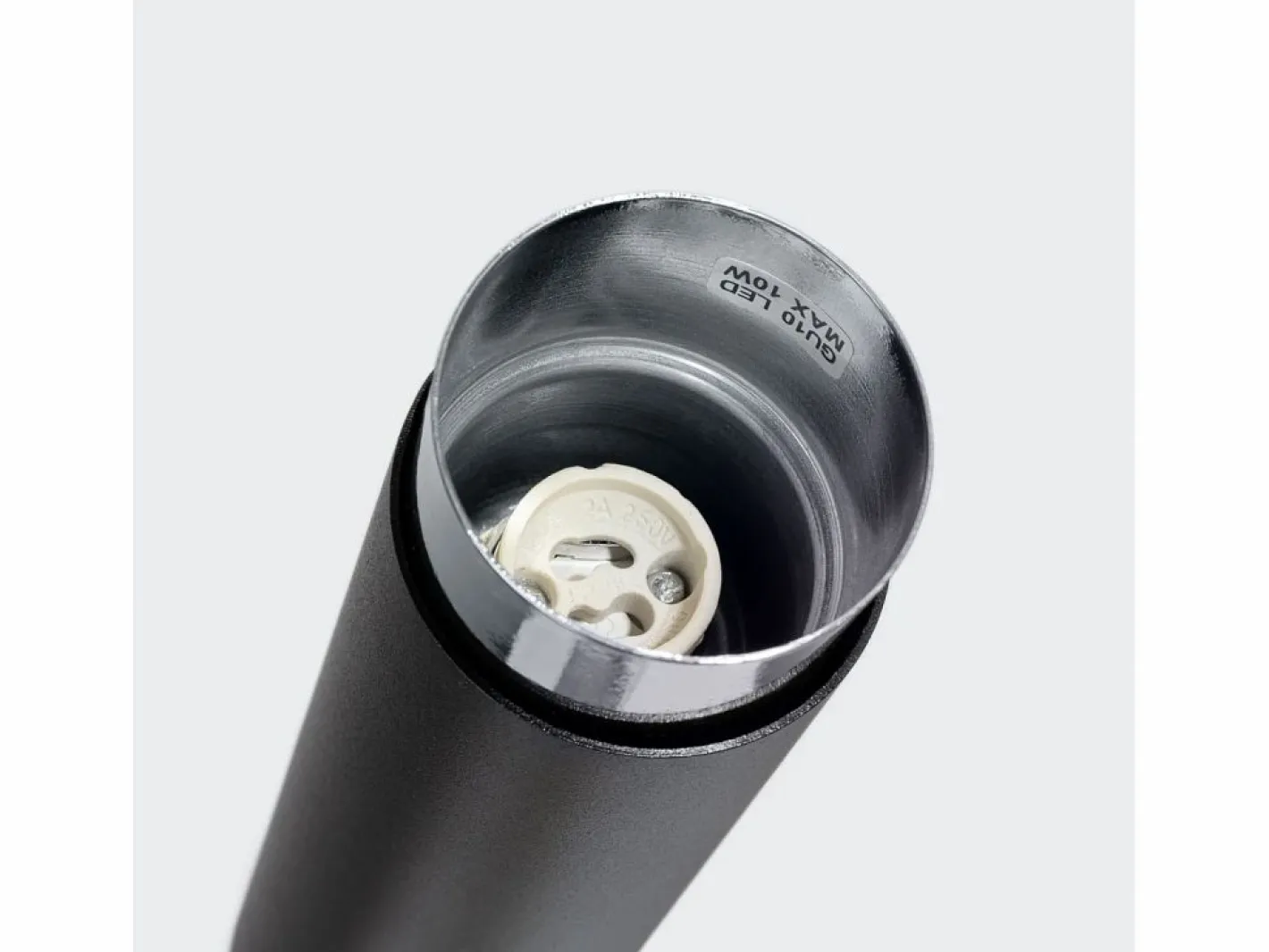 Lámpara de techo Alvor moderno de acero - 1 fuentes luminosas 4000K - L.6 x A.22,5 cm - /cromo^Sollux Lighting Clearance