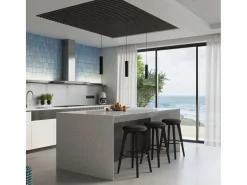 Sollux Lighting Lámpara de techo Gloow minimalista de aluminio - 1 fuentes luminosas 3000K - L.6,5 x A.30 cm - Negro Discount