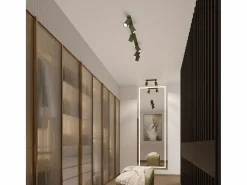 Sollux Lighting Lámpara de techo Gloow minimalista de aluminio - 1 fuentes luminosas 3000K - L.6,5 x A.40 cm - oliva Verde Discount