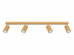 Lámpara de techo Gloow minimalista de aluminio - 4 fuentes luminosas 3000K - L.81 x A.16,5 cm -^Sollux Lighting New