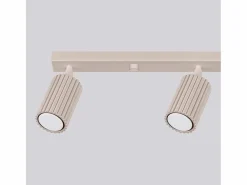 Sollux Lighting Lámpara De Techo Karbon Minimalista De Aluminio - 4 Fuentes Luminosas - L.81 X A.16,5 Cm - Pardo Gris Outlet