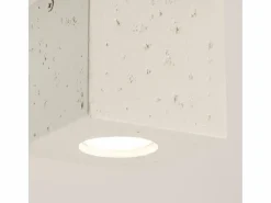 Sollux Lighting Lámpara de techo Quad industrial de concreto - 1 fuentes luminosas - L.10 x A.10 cm - Beige