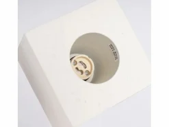 Sollux Lighting Lámpara de techo Quad industrial de concreto - 1 fuentes luminosas - L.10 x A.10 cm - Beige