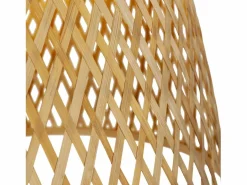 VS Venta-stock Lámpara de techo Raku en Bambú, diametro 30 cm Beige Discount