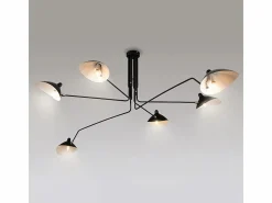 Plafón|Lámpara De Techo Toolight App570-6C Black