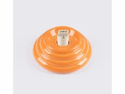 Sollux Lighting Plafón|Lámpara de techo Zori minimalista de cerámica/vidrio vidriado - 1 fuentes luminosas - L.12 x A.12 cm -