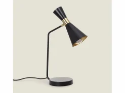 Ledkia Lámpara Flexo Escritorio de Metal Jigger Negro Clearance