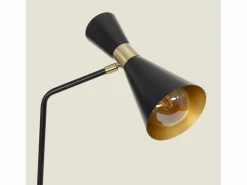 Ledkia Lámpara Flexo Escritorio de Metal Jigger Negro Clearance