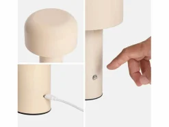 Sweeek Lámpara De Mesa|Lámpara led de metal para mesa interior, 13cm