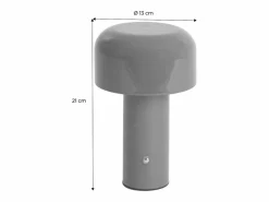 Sweeek Lámpara De Mesa|Lámpara led de metal para mesa interior, 13cm