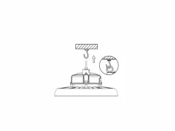 Iluminación Exterior|Lámpara LED Industrial UFO 150W y 22500 lúmenes IP65 4000K - Proyector LED Alcapower