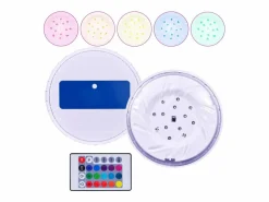 Lámpara LED sumergible flotante piscina con mando ES721650^ Best