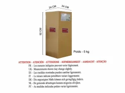 TOSEL Lámpara para Escritorio ,metal,Aluminio ,A150xD29xP40cm Plateado New