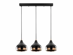 Lámpara techo metal altura ajustable - Ancho 67 x Alt. 25/111 cm - y cobre - YILDO^OZAIA Outlet