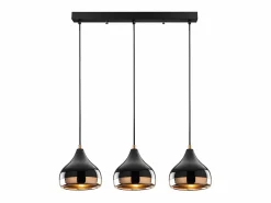 Lámpara techo metal altura ajustable - Ancho 67 x Alt. 25/111 cm - y cobre - YILDO^OZAIA Outlet
