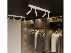 Sollux Lighting Lámparas de pared Astix moderno de aluminio - 1 fuentes luminosas 4000K - L.3 x A.20 cm - Blanco Best