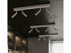 Sollux Lighting Lámparas de pared Astix moderno de aluminio - 1 fuentes luminosas 4000K - L.3 x A.20 cm - Blanco Best