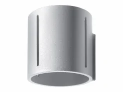 Lámparas de pared Brich moderno de aluminio - 1 fuentes luminosas 4000K - L.10 x A.10 cm -^Sollux Lighting Outlet