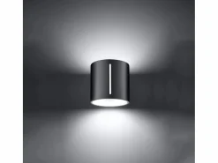 Lámparas de pared Brich moderno de aluminio - 1 fuentes luminosas 4000K - L.10 x A.10 cm -^Sollux Lighting Outlet