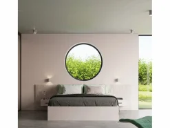 Lámparas de pared Brich moderno de aluminio - 1 fuentes luminosas 4000K - L.10 x A.10 cm -^Sollux Lighting Outlet