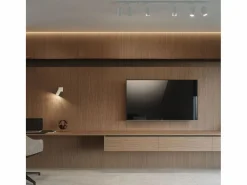 Sollux Lighting Lámparas de pared Briix moderno de acero - 1 fuentes luminosas 3000K - L.8 x A.16 cm - Blanco