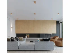 Sollux Lighting Aplique Para Pared|Lámparas de pared Celeris escandinavo de madera - 1 fuentes luminosas 4000K - L.10 x A.10 cm - madera natural