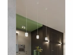 Sollux Lighting Lámparas de pared Celeris moderno de aluminio - 1 fuentes luminosas 3000K - L.10 x A.10 cm - Blanco Clearance