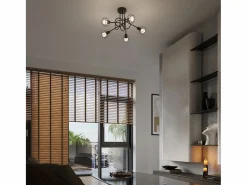 Sollux Lighting Lámparas de pared Celubi moderno de acero - 1 fuentes luminosas 3000K - L.15 x A.30 cm - Negro Best
