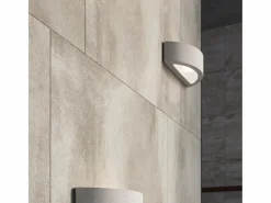 Lámparas de pared Enumis moderno de hormigón/vidrio - 1 fuentes luminosas 4000K - L.40 x A.10 cm -^Sollux Lighting Sale