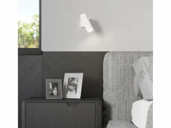 Sollux Lighting Lámparas de pared Invicta moderno de acero - 1 fuentes luminosas 3000K - L.8 x A.20 cm - Blanco New