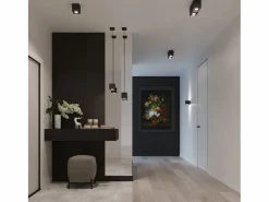 Sollux Lighting Aplique Para Pared|Lámparas de pared Quadx moderno de aluminio - 1 fuentes luminosas 3000K - L.10 x A.10 cm -