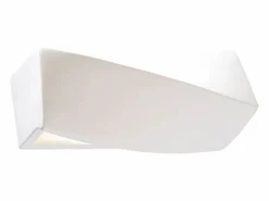 Sollux Lighting Aplique Para Pared|Lámparas de pared Sigmonix mini moderno de cerámica/vidrio - 1 fuentes luminosas 3000K - L.35 x A.12 cm -