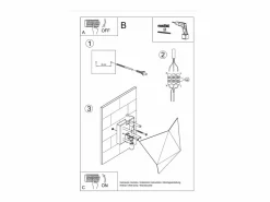 Sollux Lighting Lámparas de pared Solara moderno de acero - 2 fuentes luminosas 4000K - L.27 x A.25 cm - Blanco Outlet