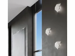 Sollux Lighting Lámparas de pared Solara moderno de acero - 2 fuentes luminosas 4000K - L.27 x A.25 cm - Blanco Outlet