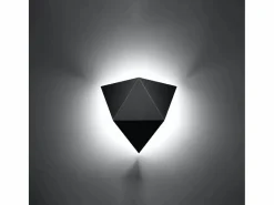 Sollux Lighting Aplique Para Pared|Lámparas de pared Solara moderno de acero - 2 fuentes luminosas 4000K - L.27 x A.25 cm -