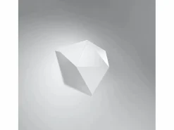 Sollux Lighting Aplique Para Pared|Lámparas de pared Solara moderno de acero - 2 fuentes luminosas 3000K - L.27 x A.25 cm -
