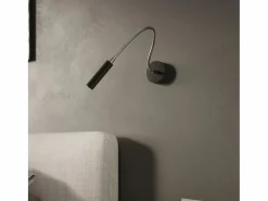 Sollux Lighting Lámparas de pared Xilar moderno de acero - 1 fuentes luminosas 3000K - L.8 x A.52 cm - Negro Sale